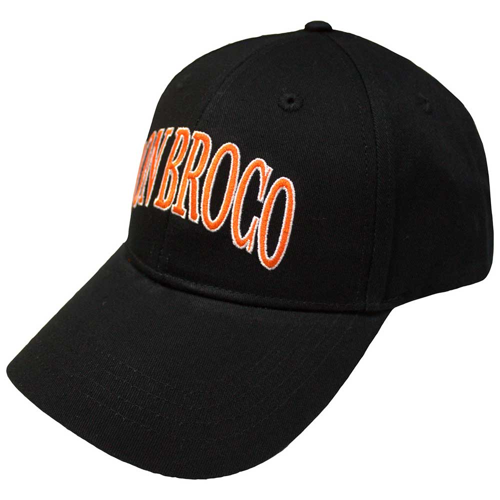 Don Broco Orange Logo Hat Black