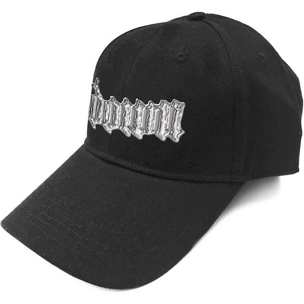 Down Sonic Silver Logo Hat Black