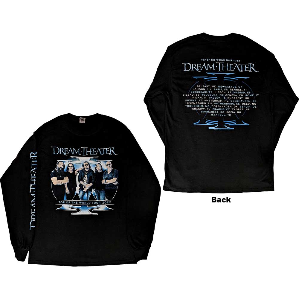 Dream Theater Band Photo TOTW Tour 2022 Long Sleeve Shirt