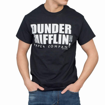 Dunder Mifflin INC Paper Company Logo T Shirt