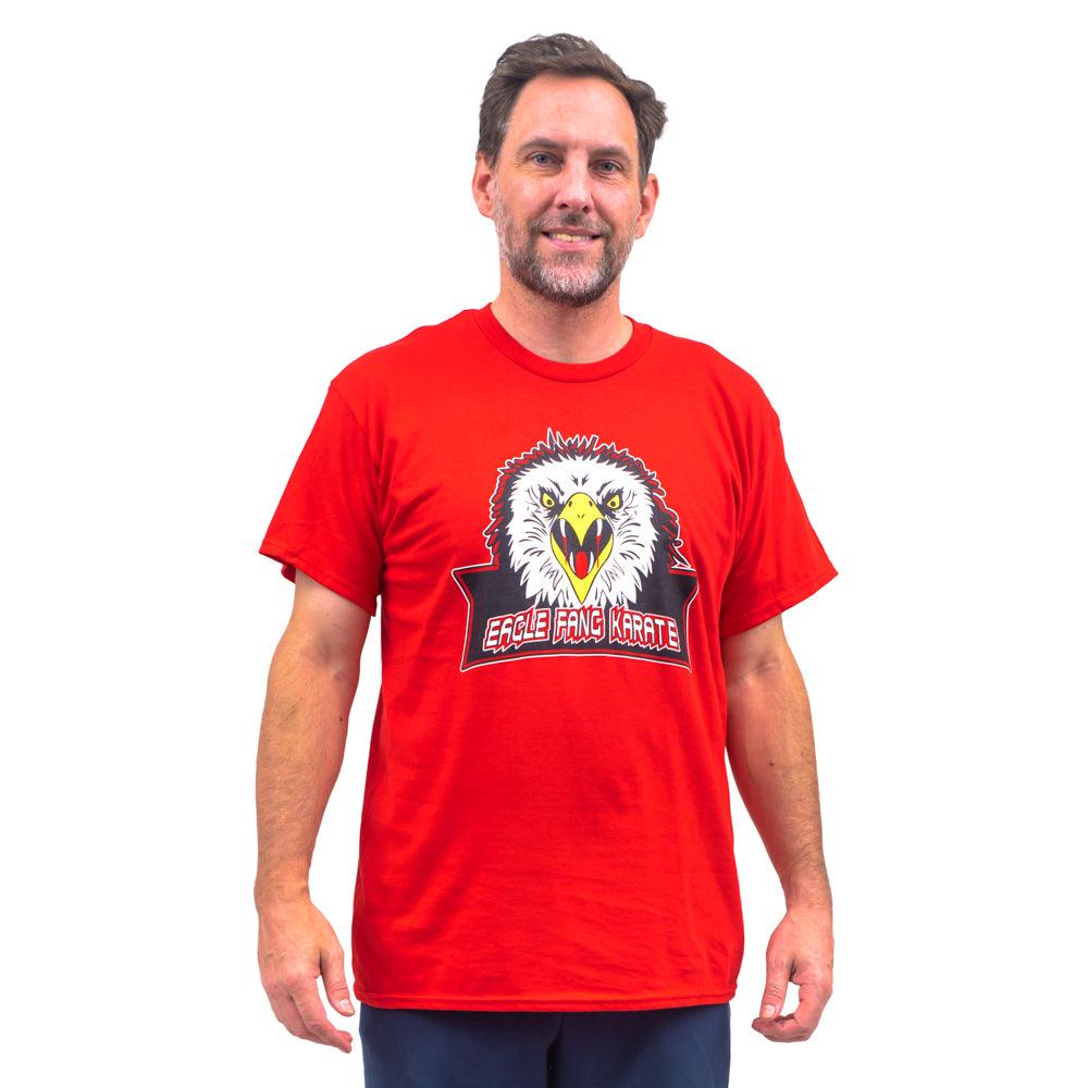 Eagle Fang Karate Cobra Red Adult Halloween Costume T Shirt Tee