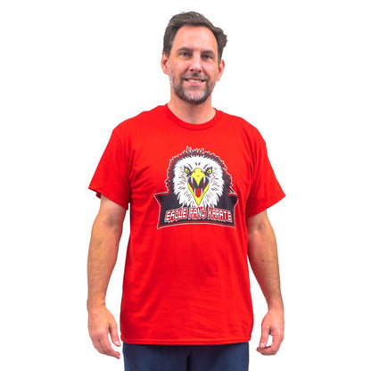 Eagle Fang Karate Cobra Red Adult Halloween Costume T Shirt Tee