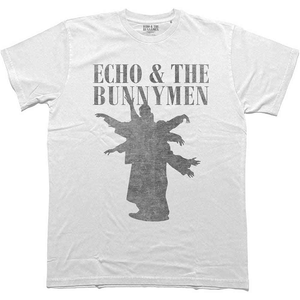 Echo & The Bunnymen Silhouettes Mens T Shirt White