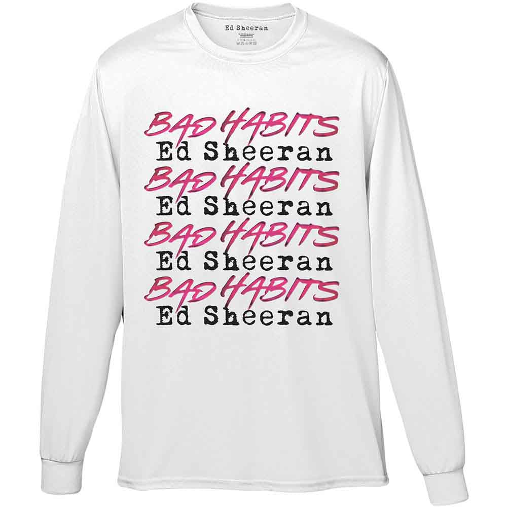 Ed Sheeran Bad Habits Stack [L/S Shirt]