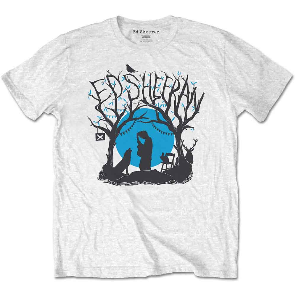 Ed Sheeran Woodland Gig Mens T Shirt