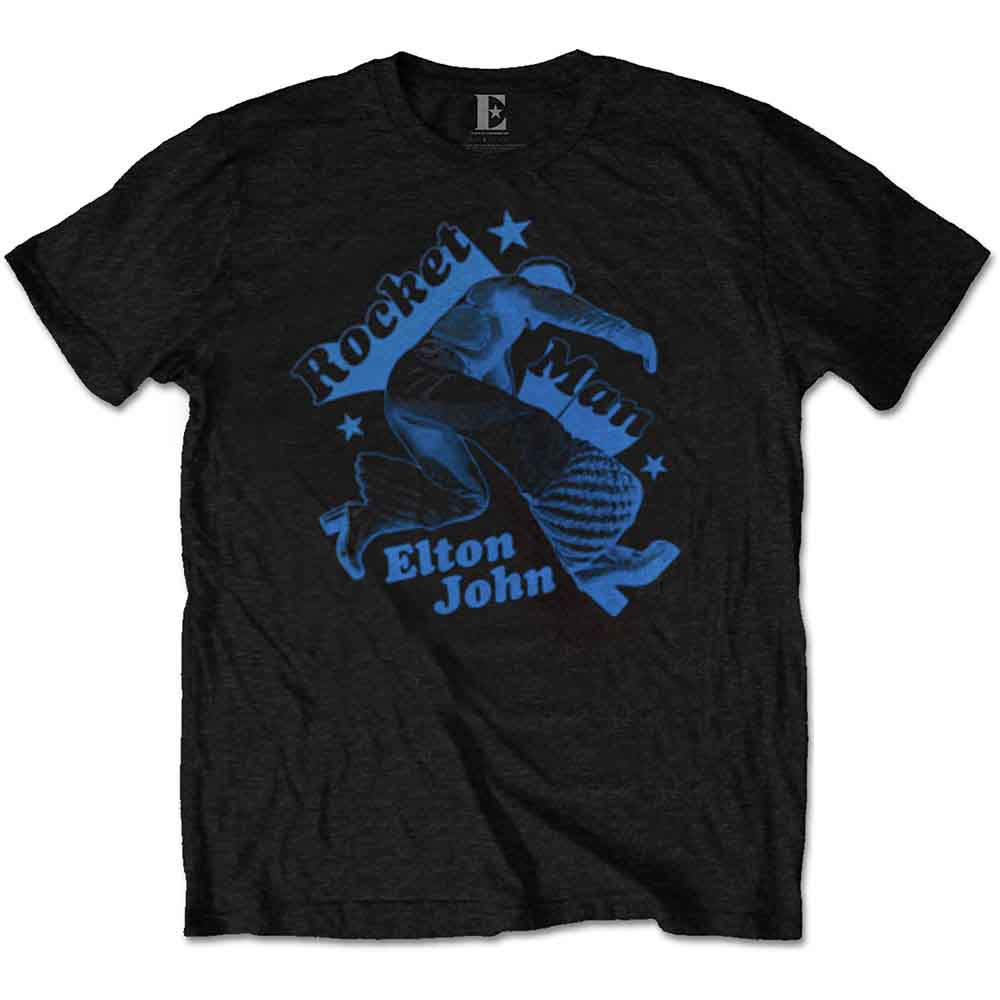 Elton John Rocketman Jump Mens T Shirt