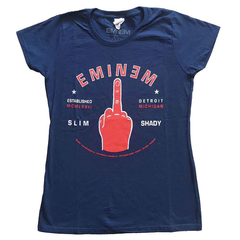 Eminem Detroit Finger Womens T Shirt