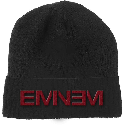 Eminem Logo Beanie Hat Black