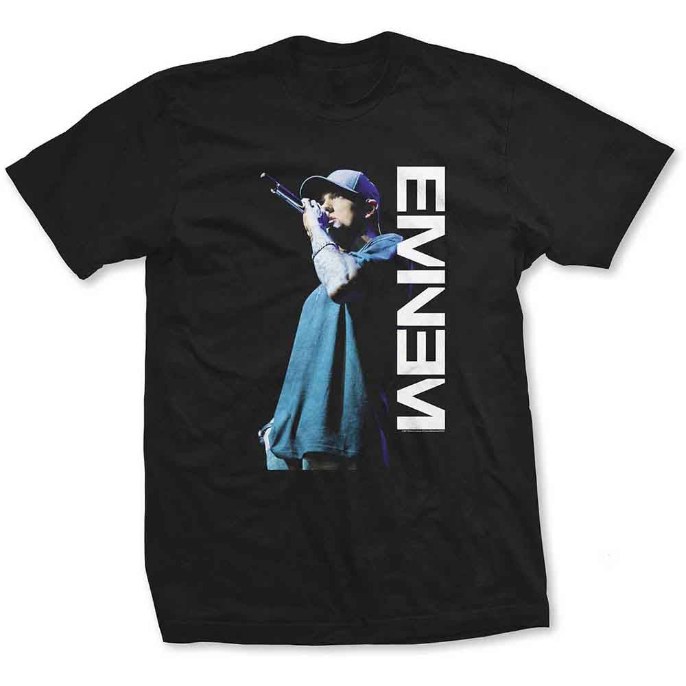 Eminem Mic. Pose Womens T Shirt