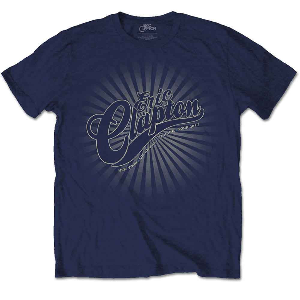 Eric Clapton Logo Rays Mens T Shirt
