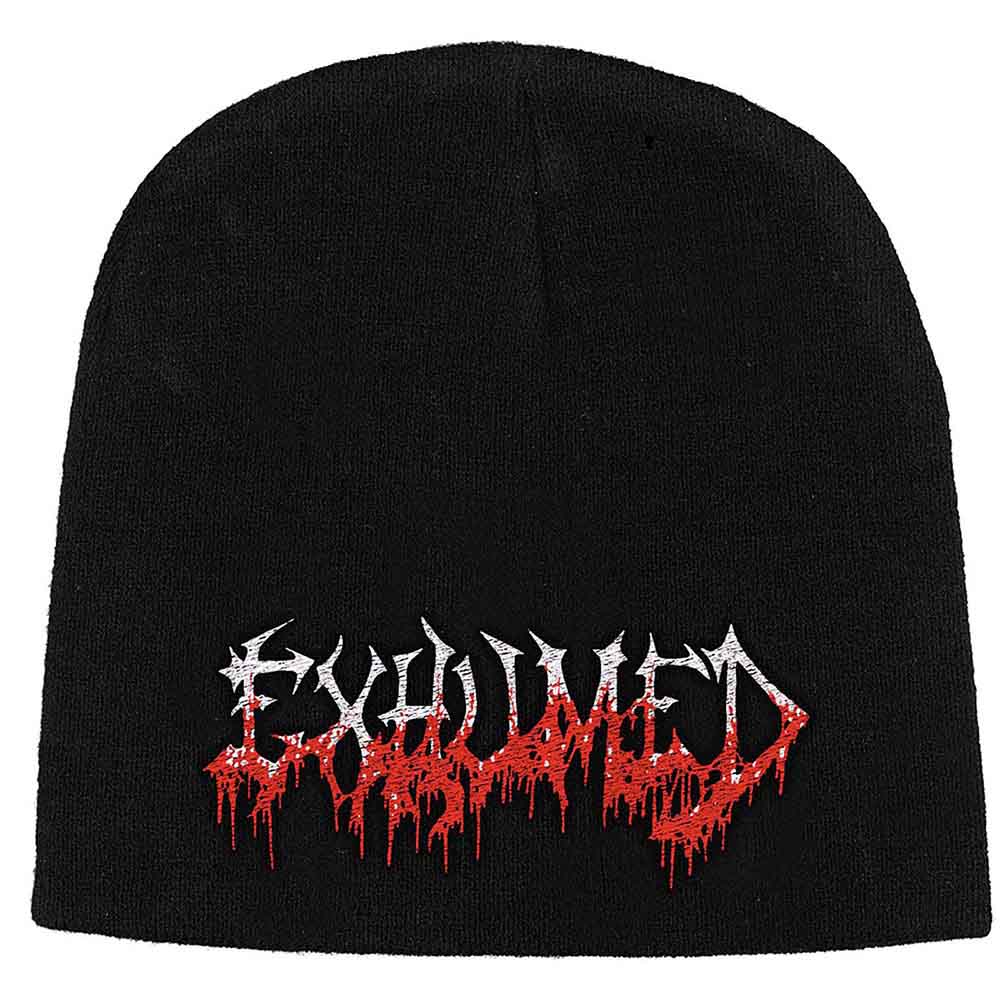 Exhumed Logo Beanie Hat Black