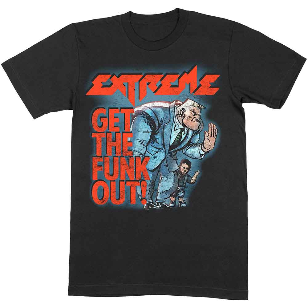 Extreme Get the Funk Out Bouncer Mens T Shirt