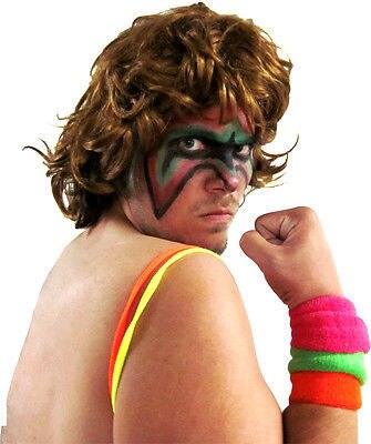 Extreme Warrior Wrestling Costume Wig