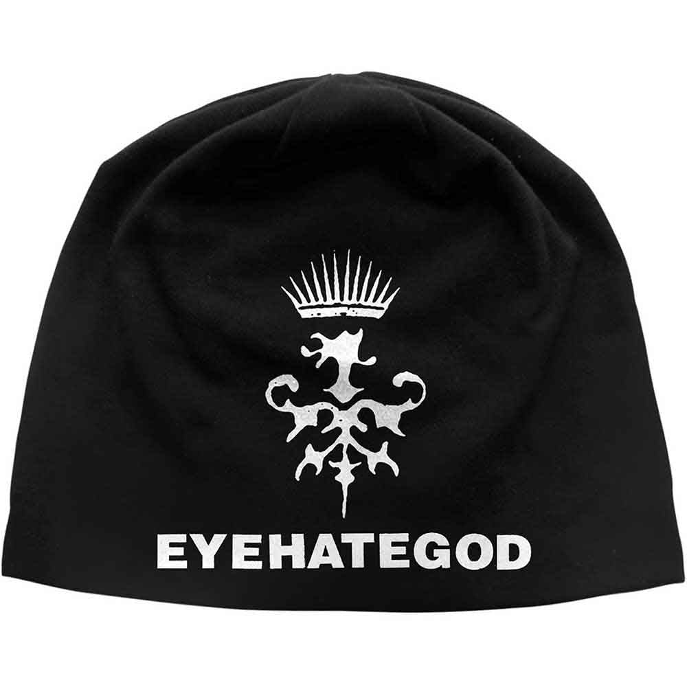 Eyehategod Phoenix Logo JD Print Beanie Hat Black