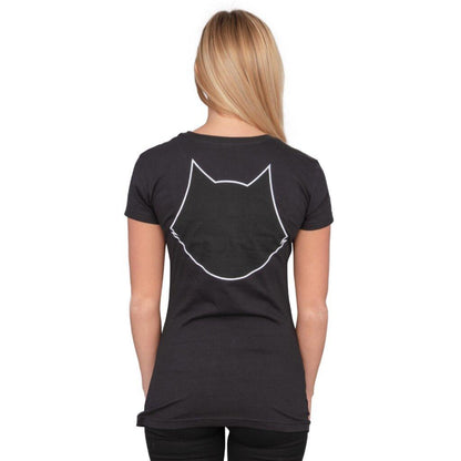 Felix the Cat Face Outline T Shirt