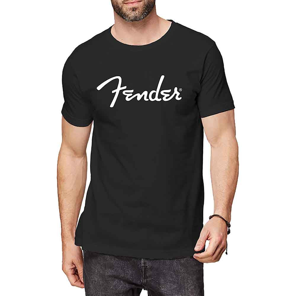 Fender Classic Logo Mens T Shirt