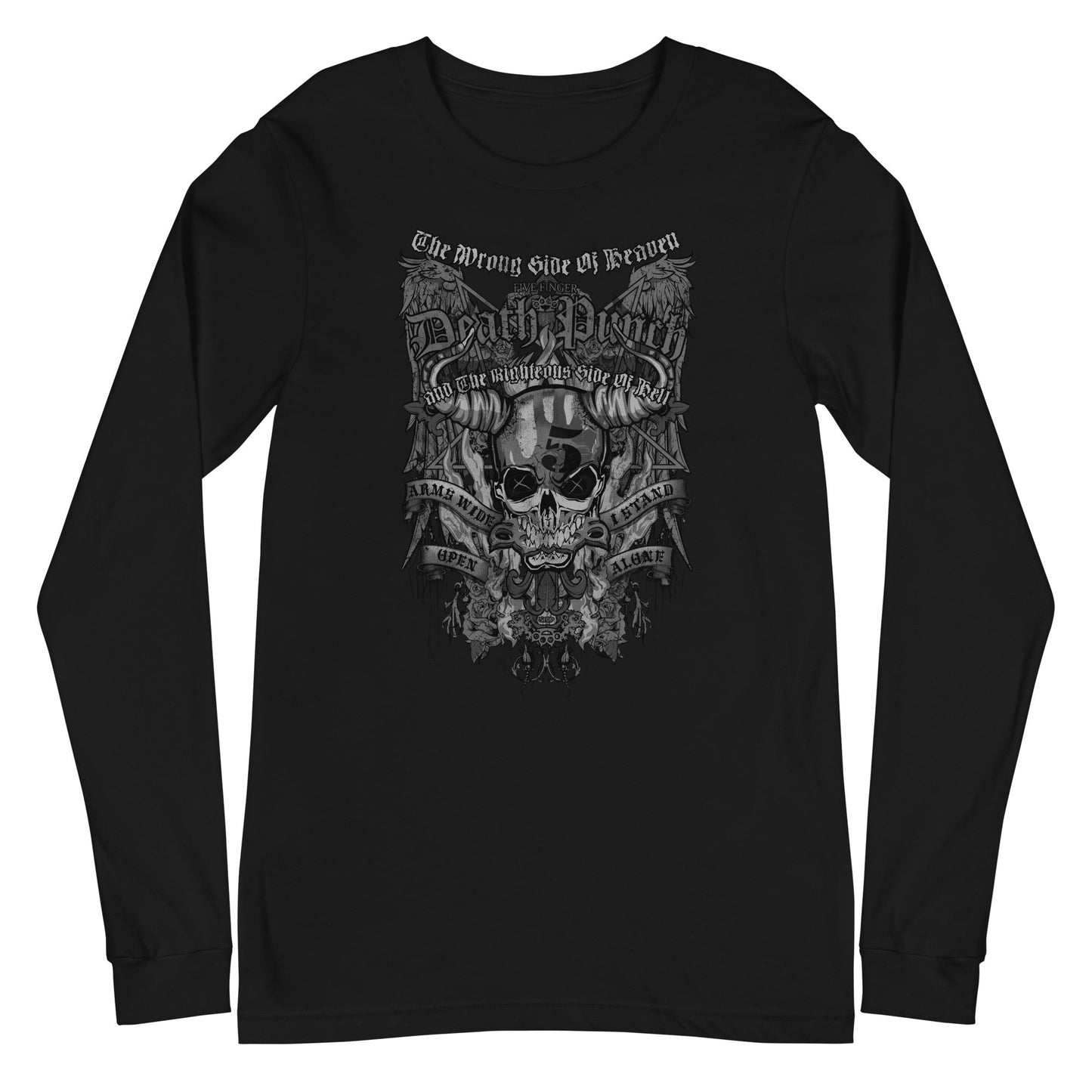 Five Finger Death Punch - Righteous Side of Evil Long Sleeve Shirt
