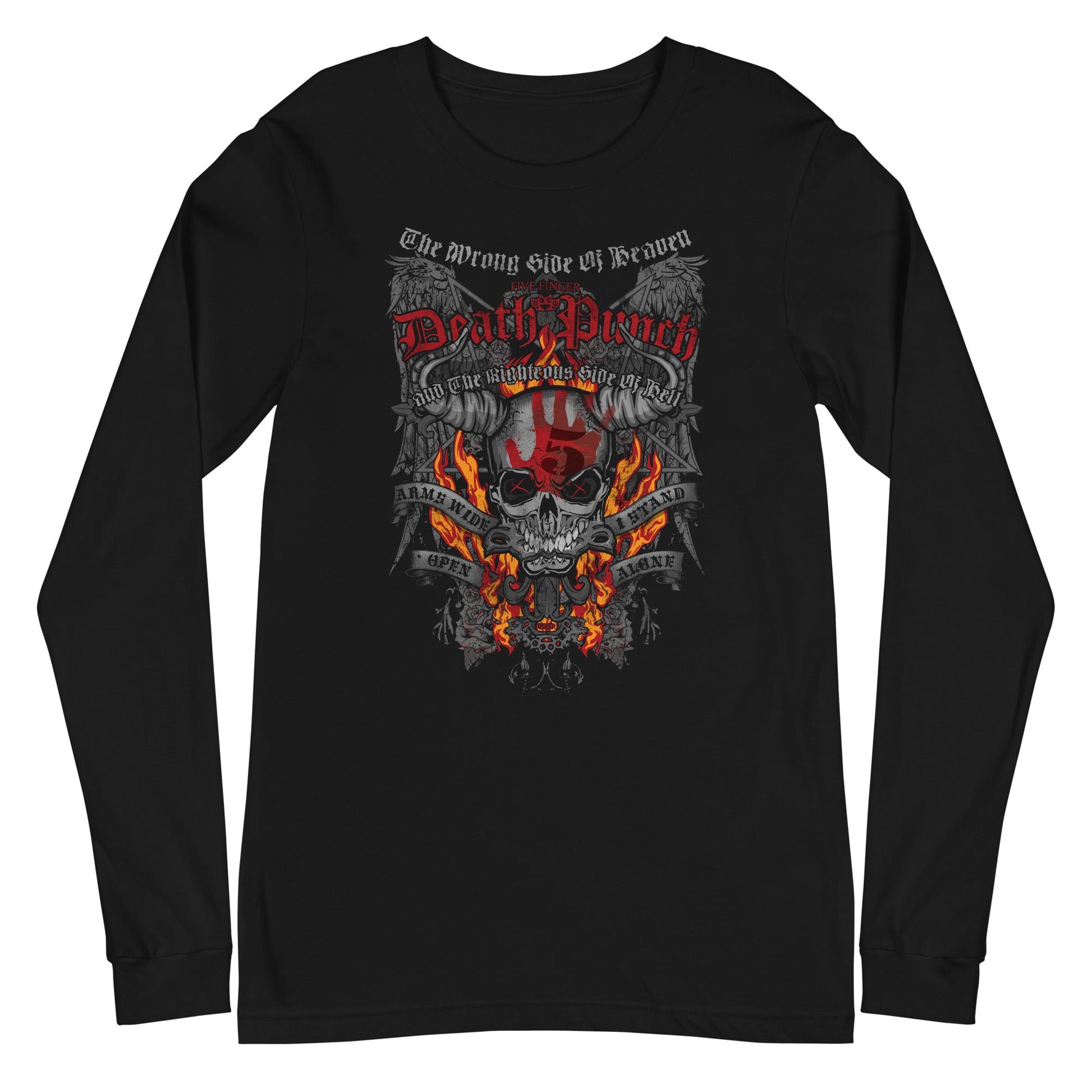 Five Finger Death Punch - Wrong or Righteous Long Sleeve Shirt