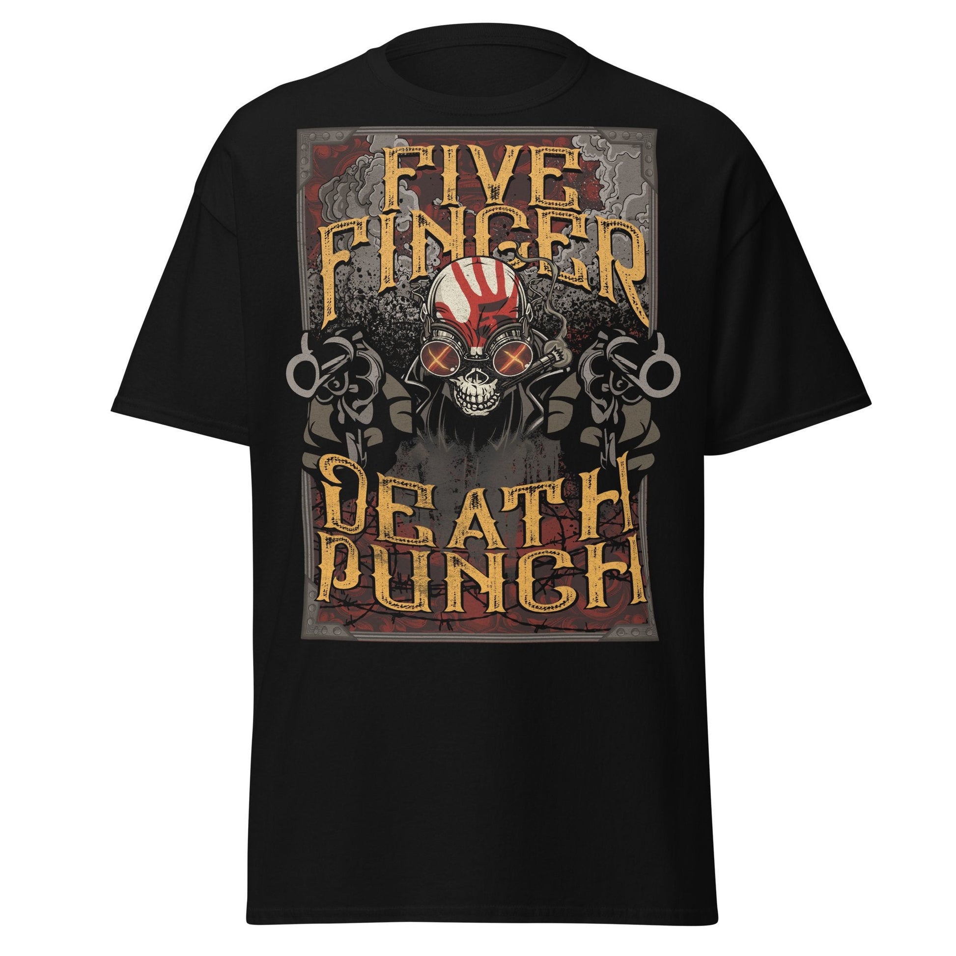 Five Finger Death Punch - Barrels Jumbo Print T Shirt