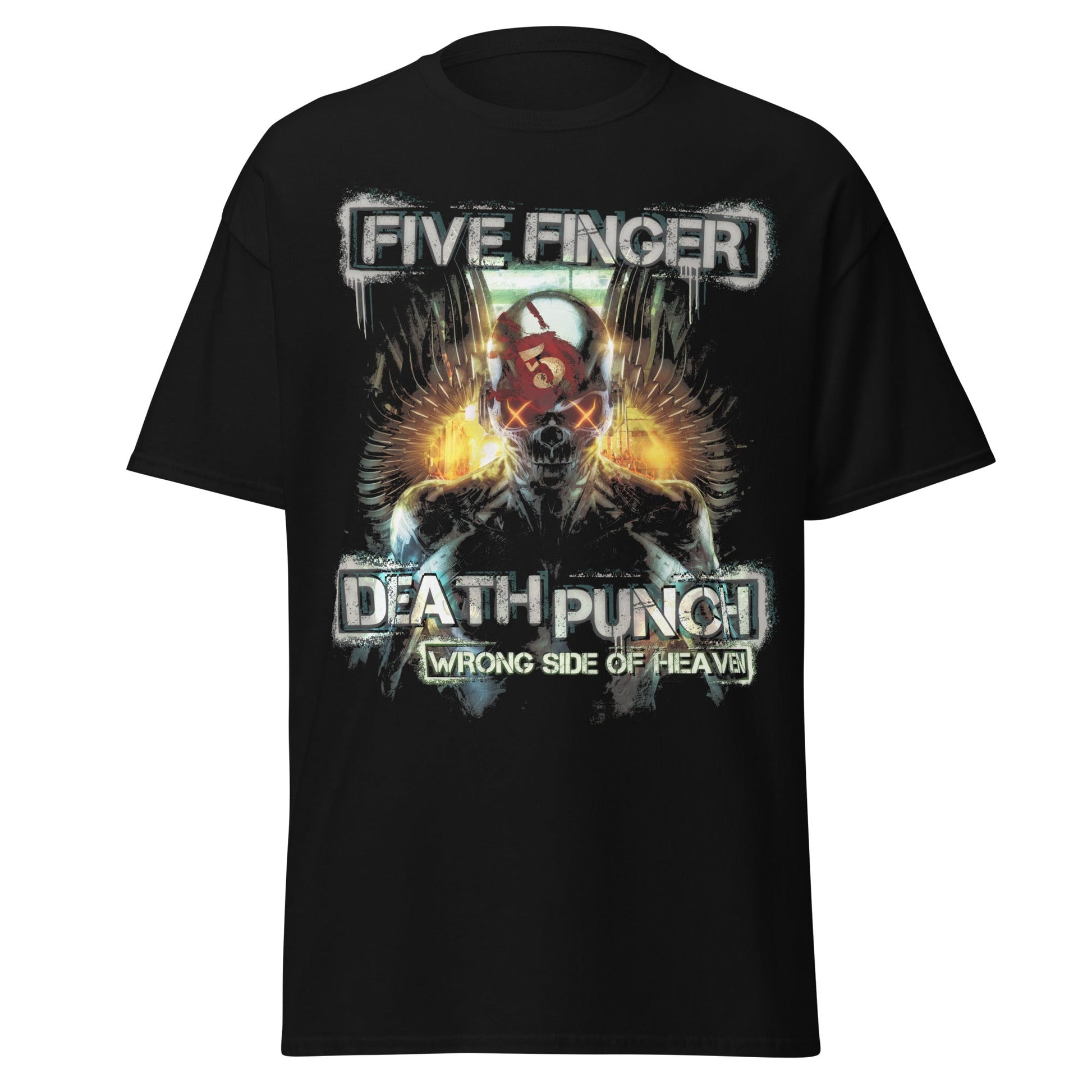 Five Finger Death Punch - Bot Heaven Jumbo Print T Shirt
