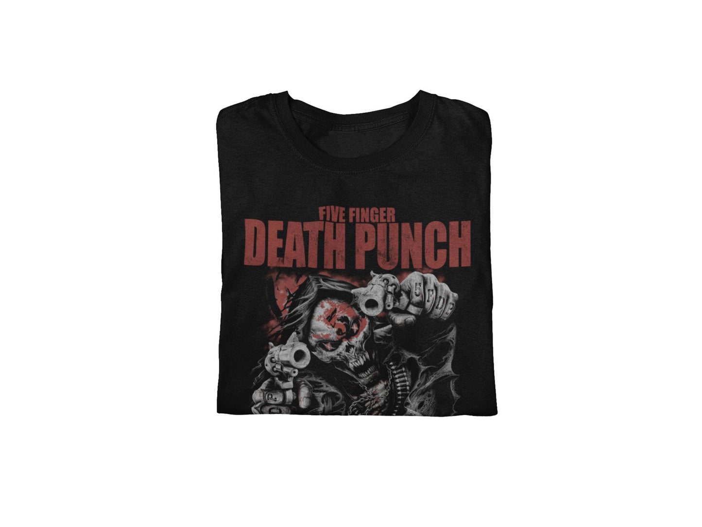 Five Finger Death Punch - Both Barrels Jumbo Print T Shirt