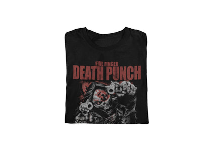 Five Finger Death Punch - Both Barrels Jumbo Print T Shirt