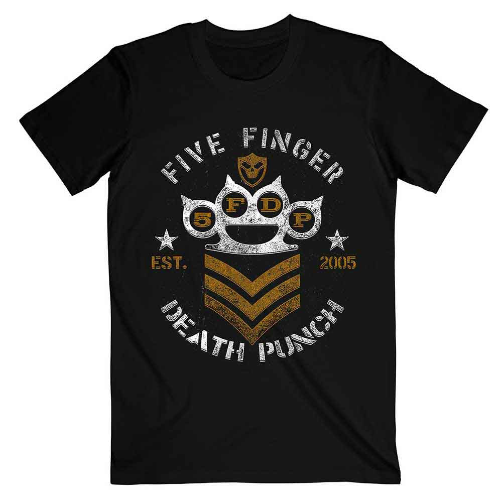 Five Finger Death Punch Chevron Mens T Shirt
