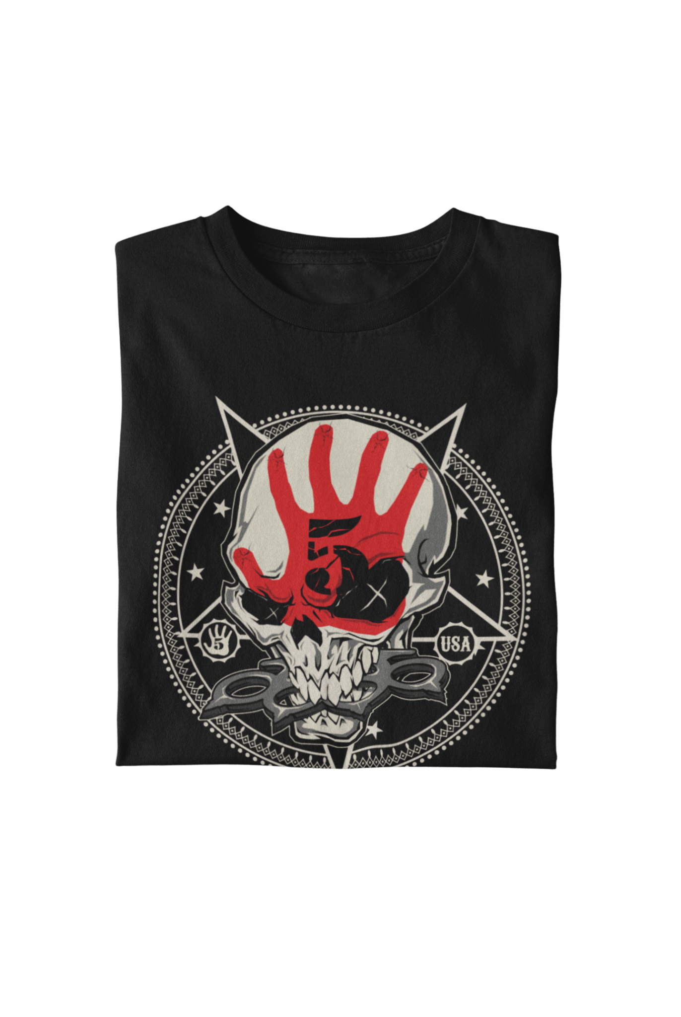 Five Finger Death Punch - Circle Logo T Shirt