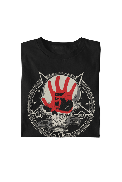 Five Finger Death Punch - Circle Logo T Shirt