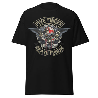 Five Finger Death Punch - Crossbones Jumbo Print T Shirt