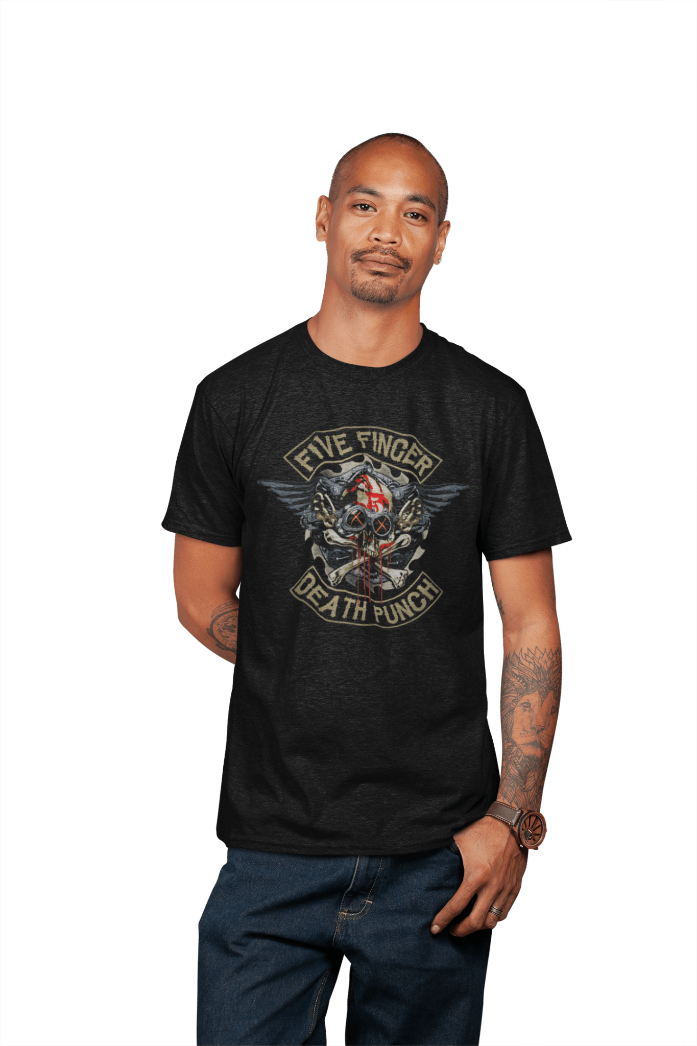 Five Finger Death Punch - Crossbones T Shirt