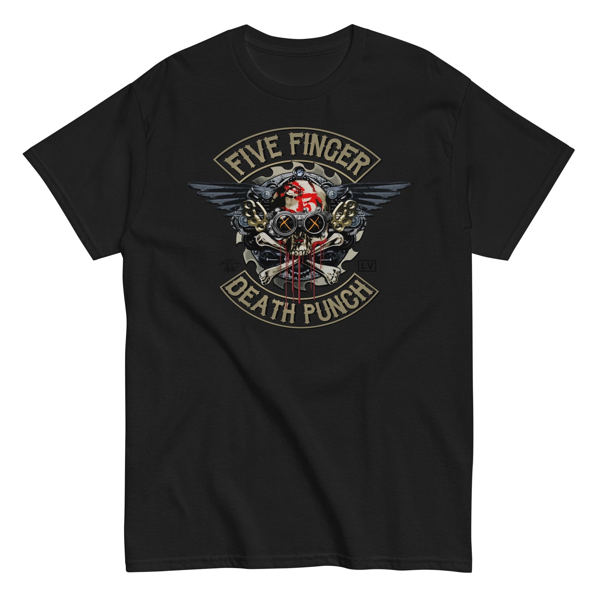 Five Finger Death Punch - Crossbones T Shirt