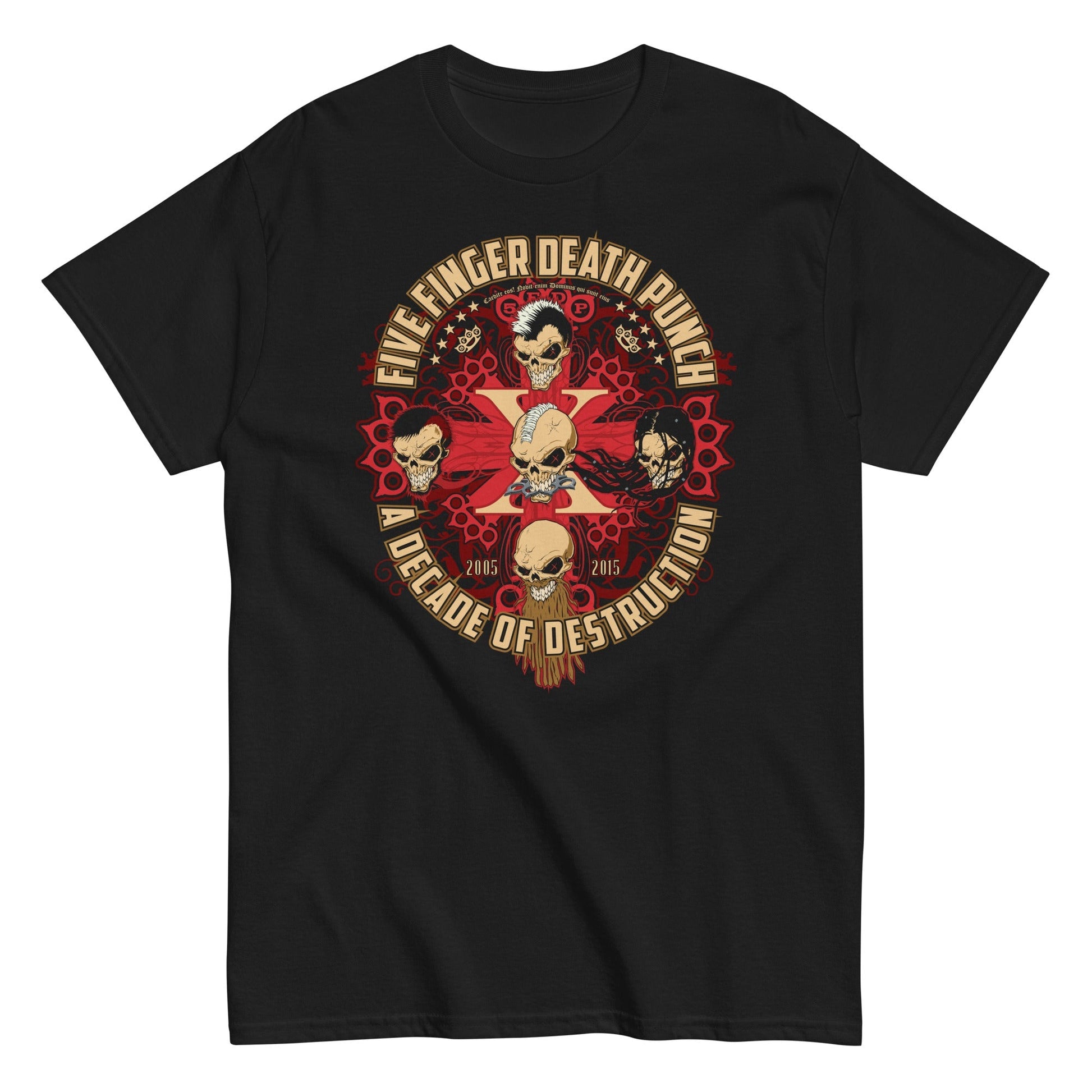 Five Finger Death Punch - Decade of Destruction T Shirt