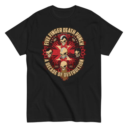 Five Finger Death Punch - Decade of Destruction T Shirt