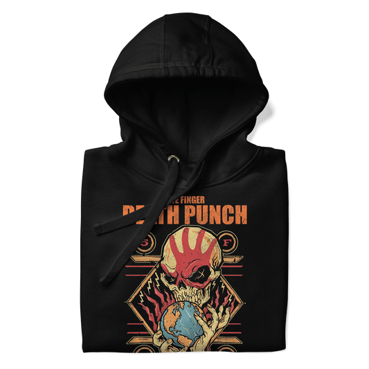 Five Finger Death Punch - Hand Skull Logo Hoodie