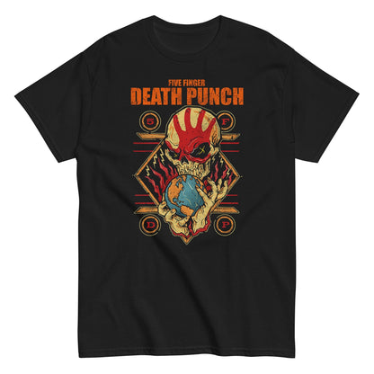 Five Finger Death Punch - Hand Skull Logo T Shirt