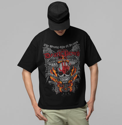 Five Finger Death Punch - Wrong or Righteous Jumbo Print T Shirt