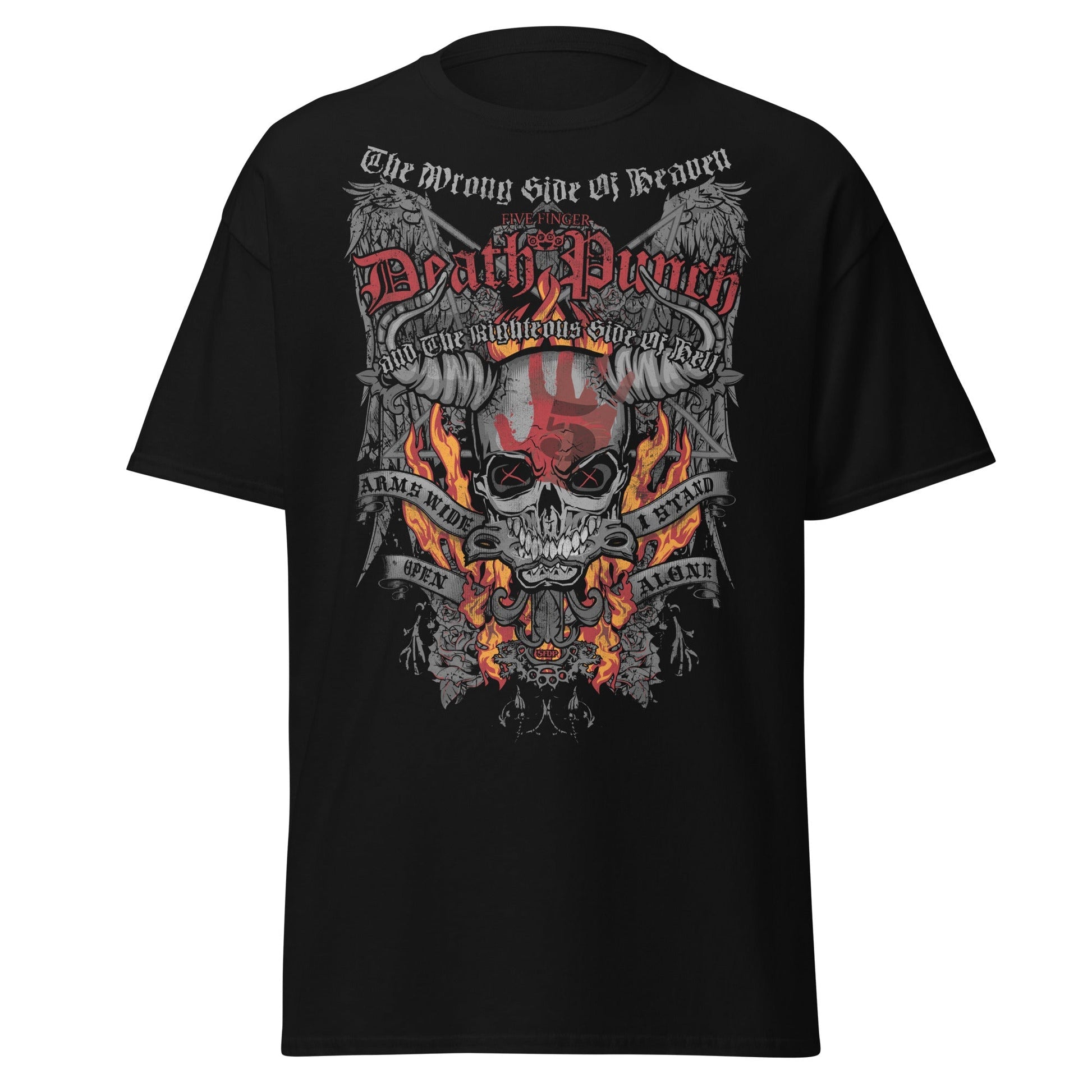 Five Finger Death Punch - Wrong or Righteous Jumbo Print T Shirt