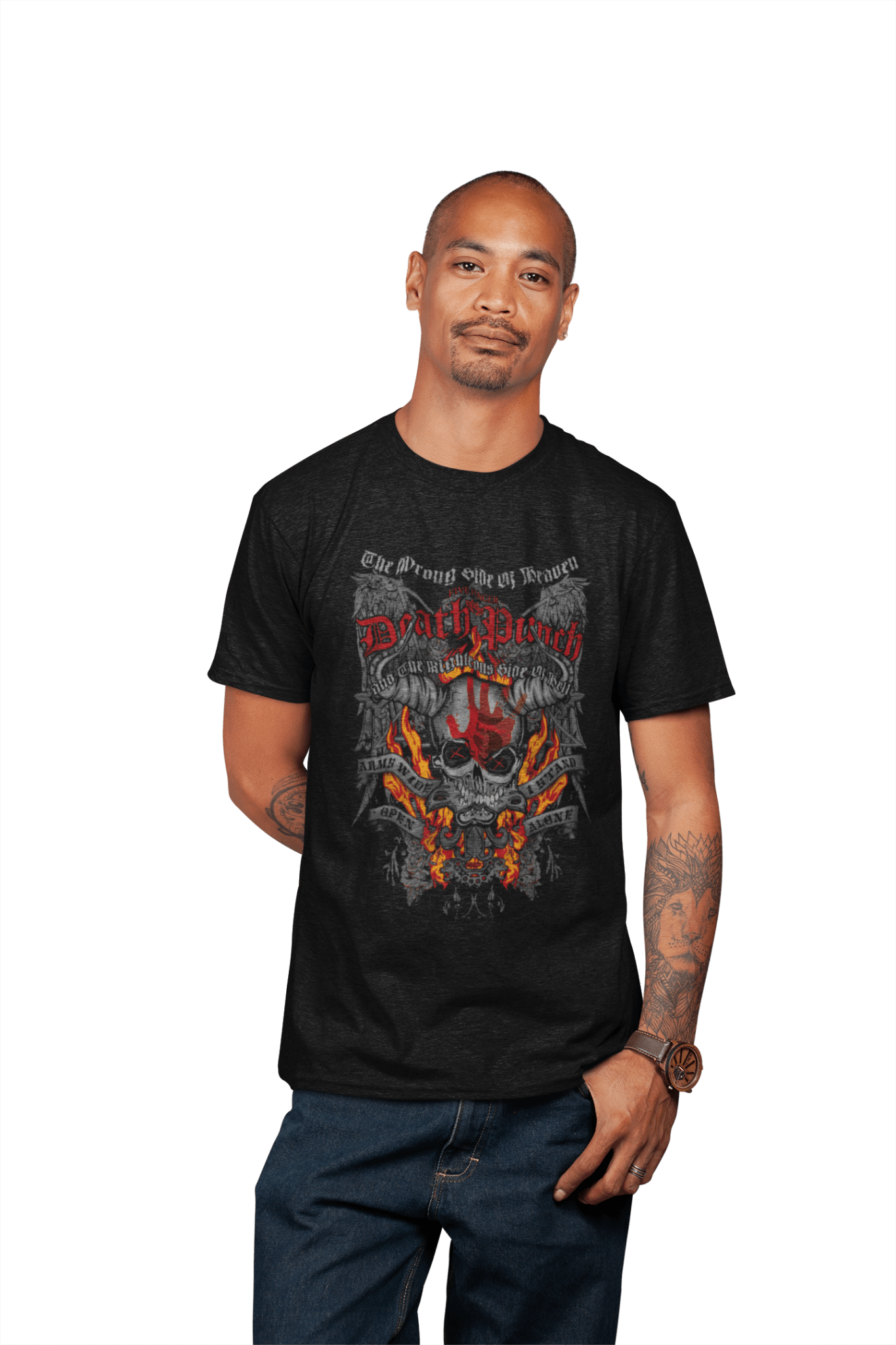 Five Finger Death Punch - Wrong or Righteous T Shirt