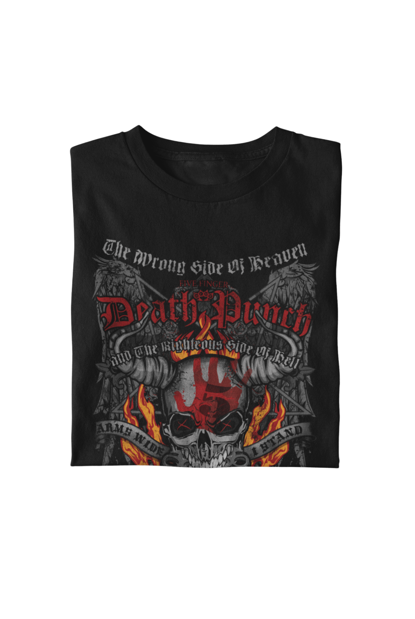 Five Finger Death Punch - Wrong or Righteous T Shirt