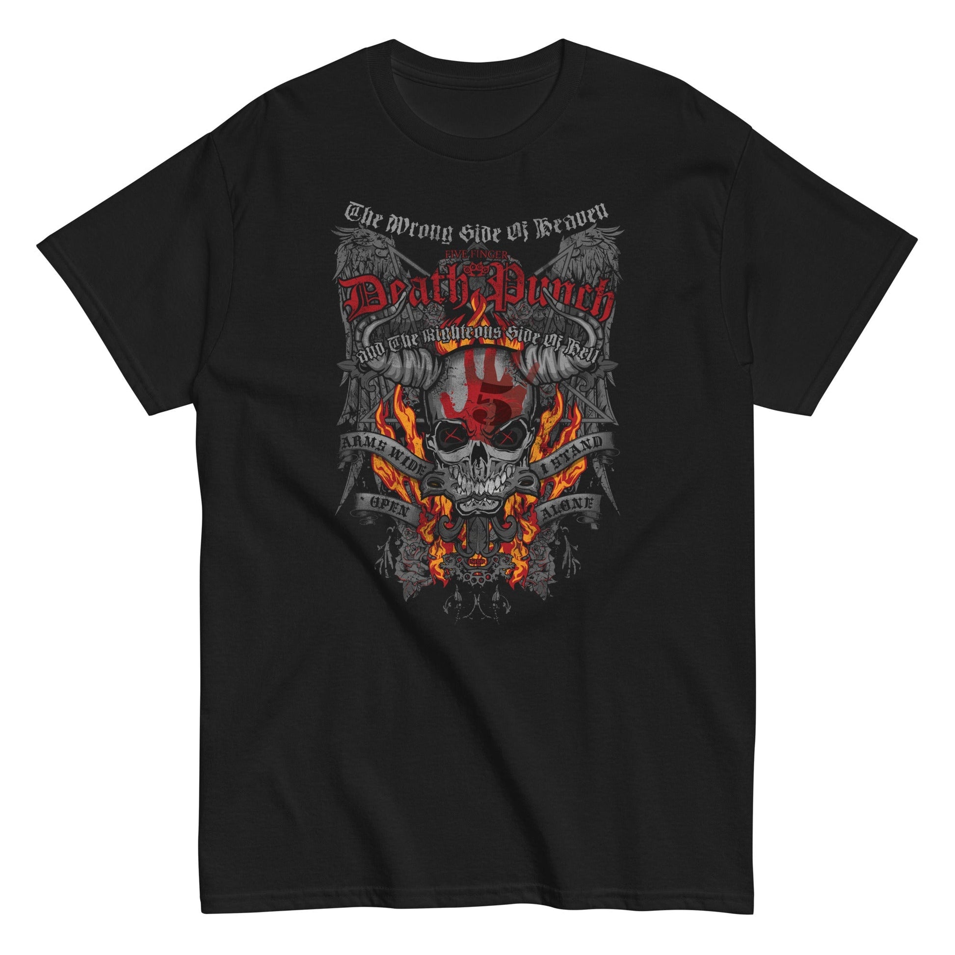 Five Finger Death Punch - Wrong or Righteous T Shirt