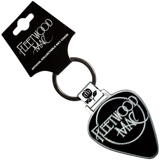 Fleetwood Mac Classic Logo Plectrum Keychain