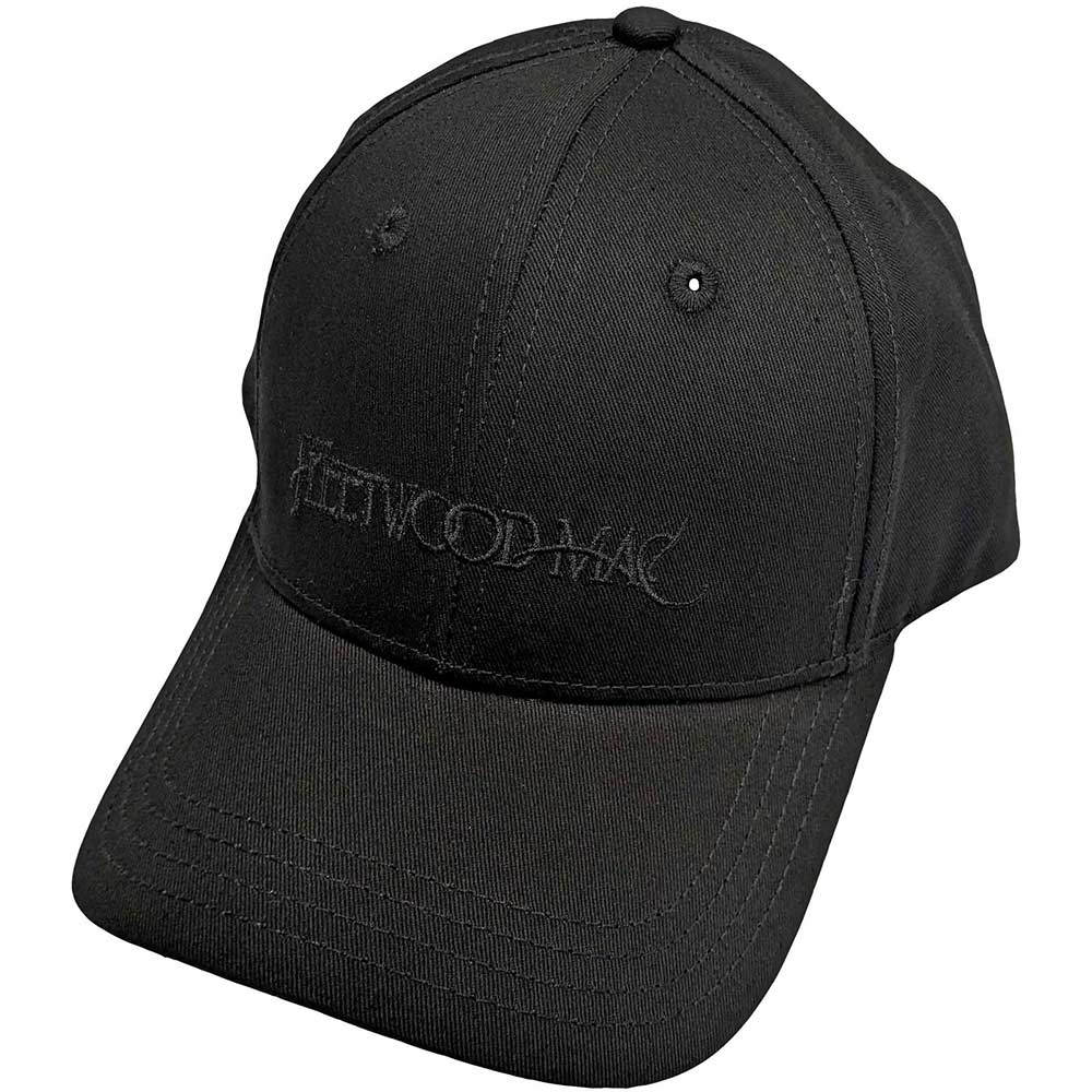 Fleetwood Mac Text Logo Hat Black
