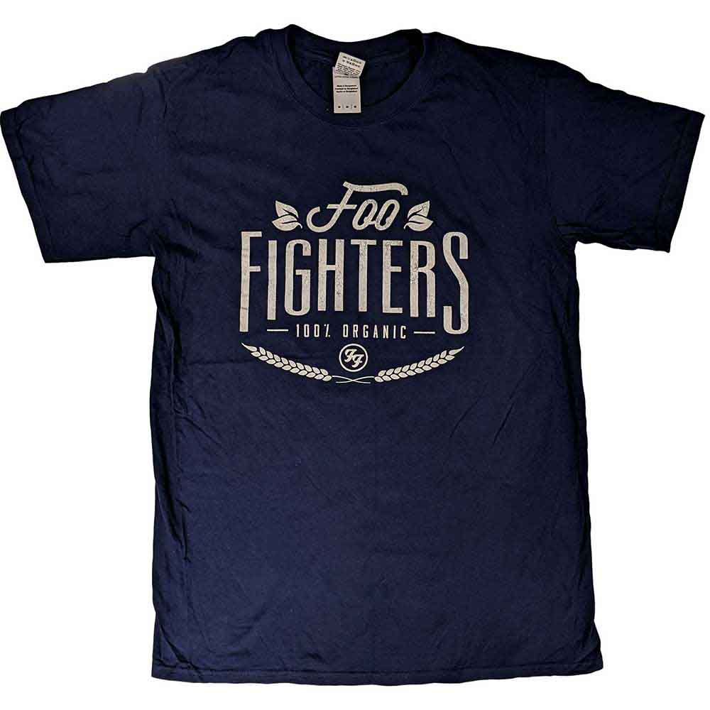 Foo Fighters 100% Organic Mens T Shirt