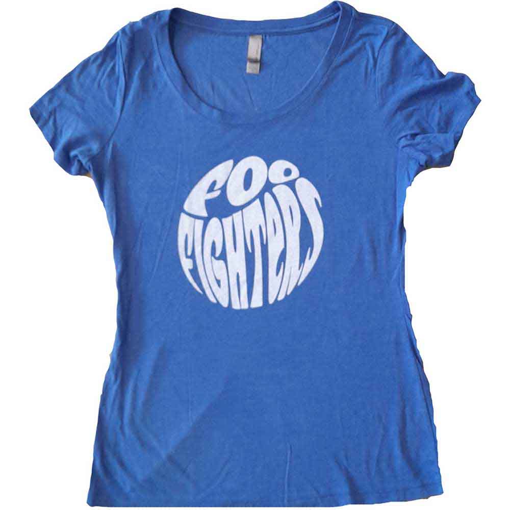 Foo Fighters 70s Logo Womens T Shirt