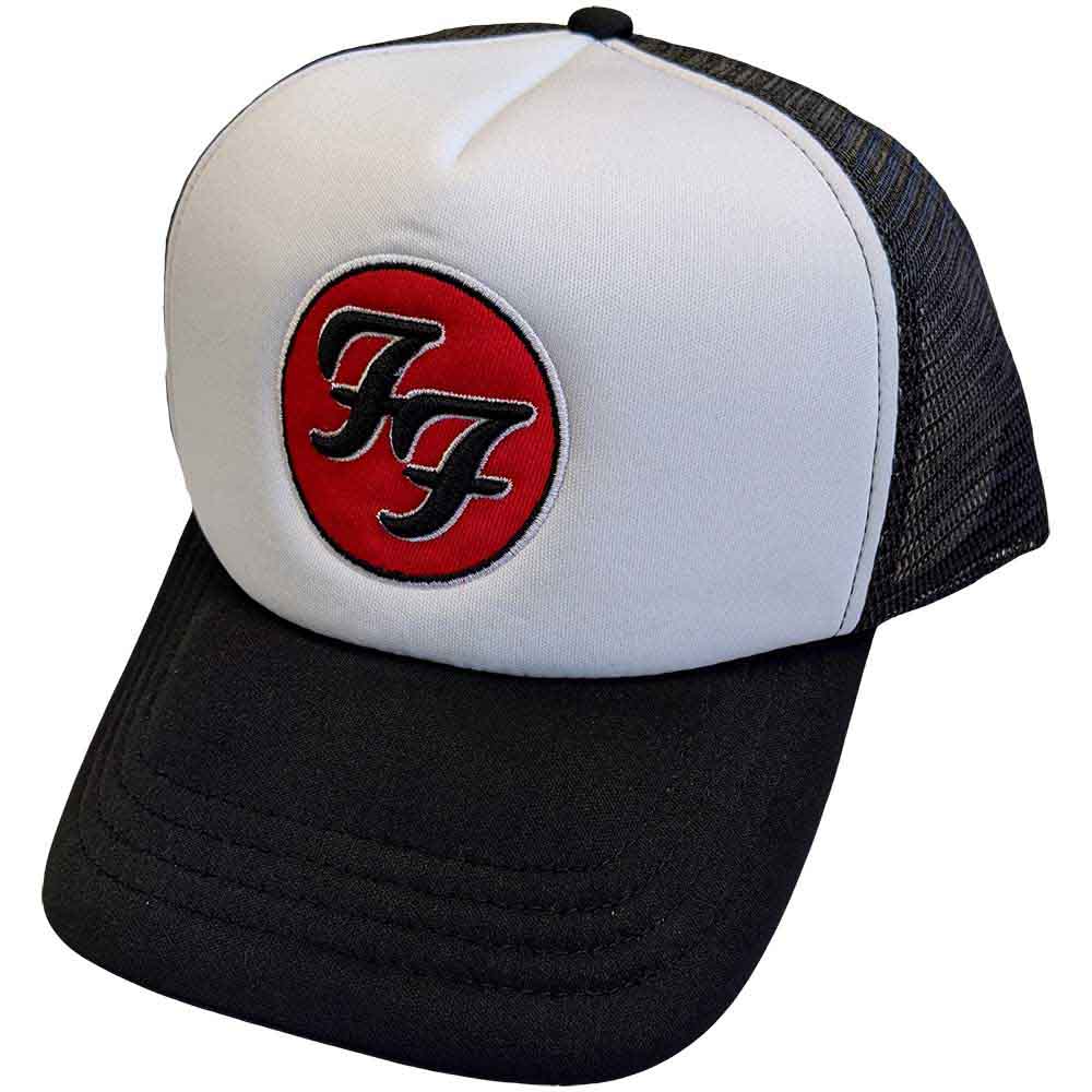 Foo Fighters FF Logo Hat Black, White