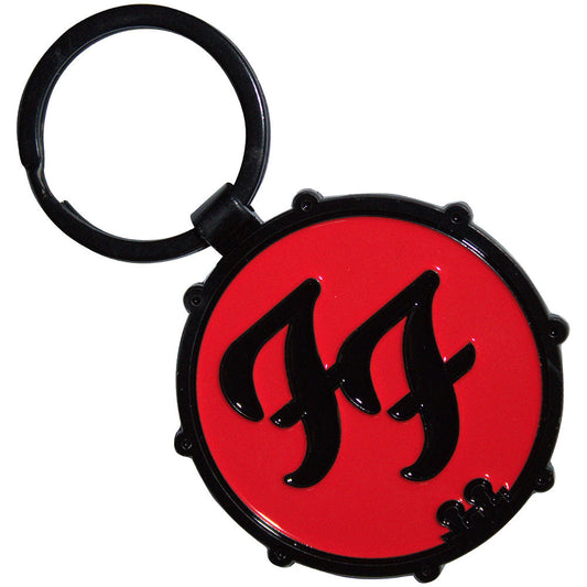 Foo Fighters Ff Logo Drum Double-Sided Keychain