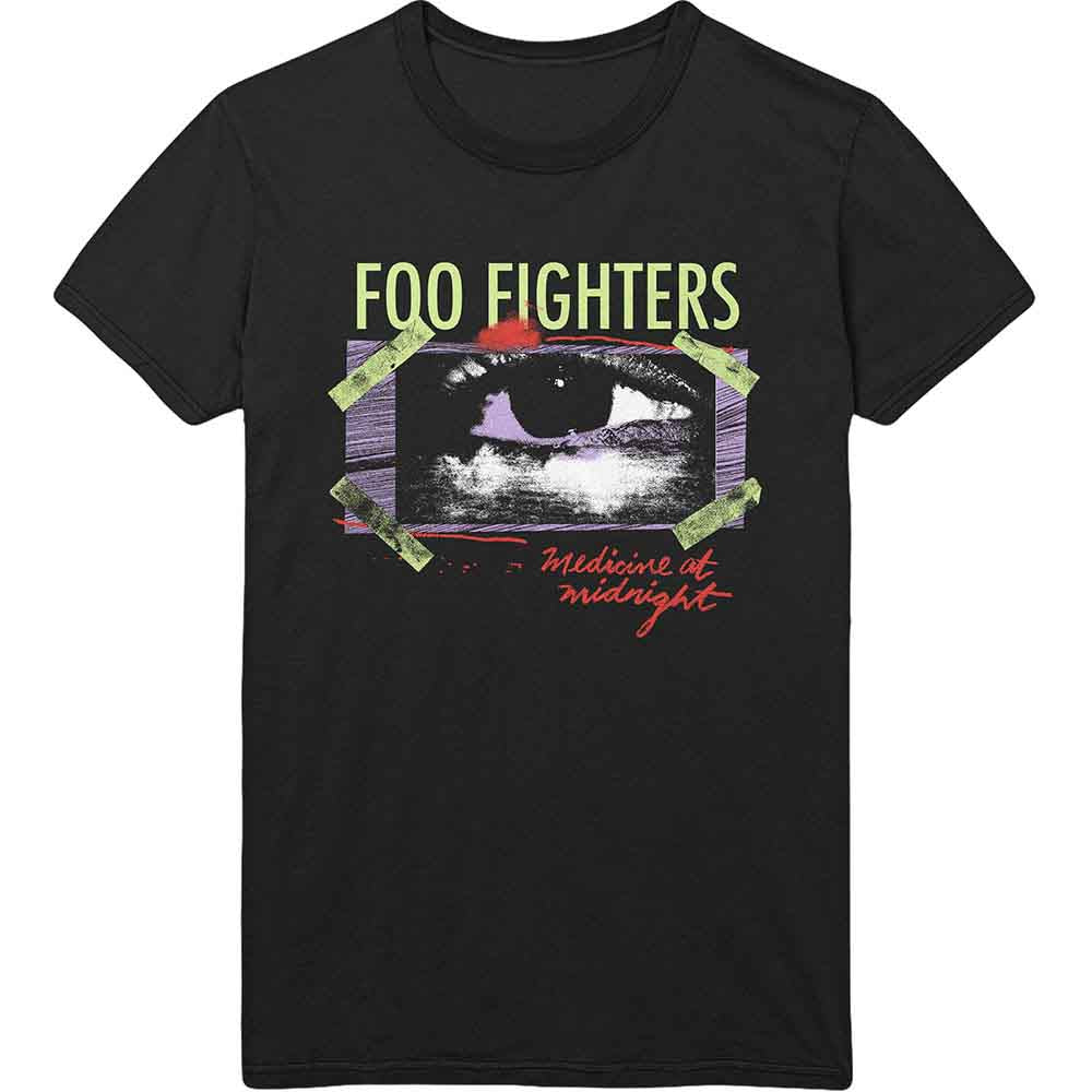 Foo Fighters Medicine At Midnight Taped Mens T Shirt