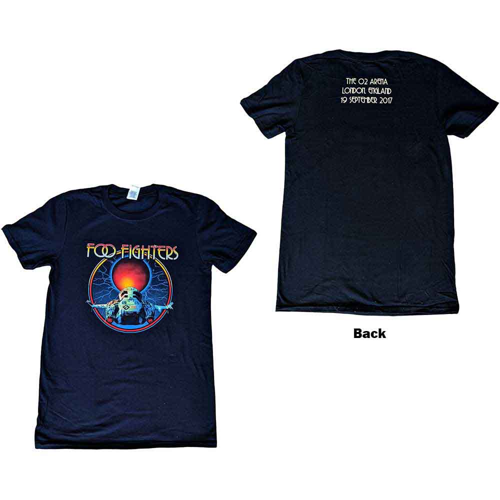 Foo Fighters O2 Arena 2017 Mens T Shirt