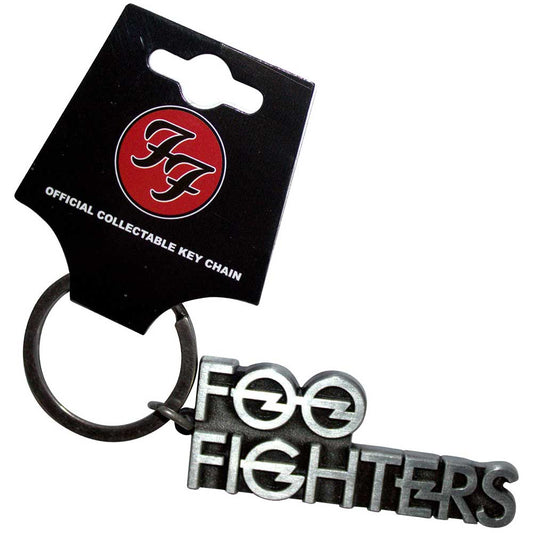Foo Fighters Stacked Logo Keychain